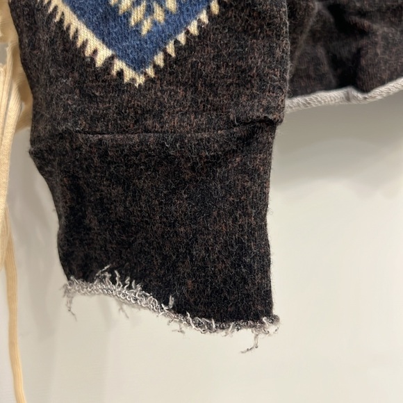 Denim & Supply Ralph Lauren Aztec Southwestern Fringe Native Pattern Soft Small - Picture 6 of 7